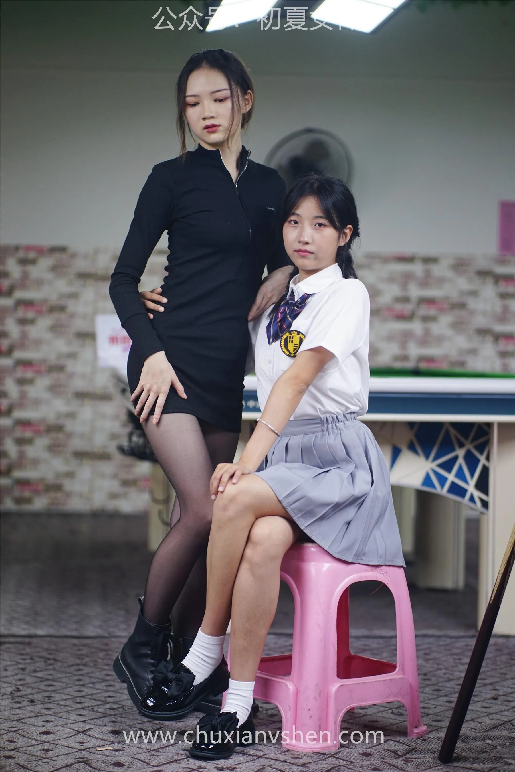 初夏女神 NO.054 大发点点 姐妹同台 [133P]插图7